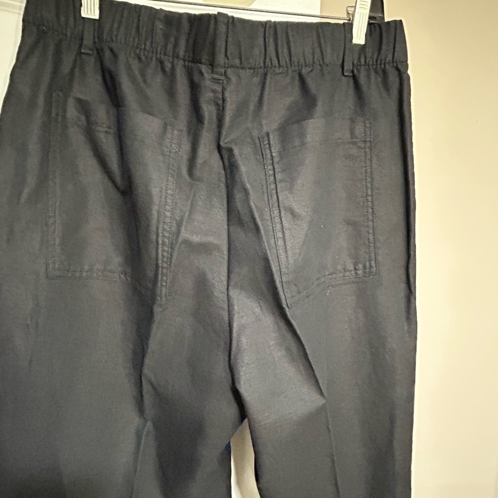 Gap Women’s Black Linen Pant Large Tall - Picture 4 of 7